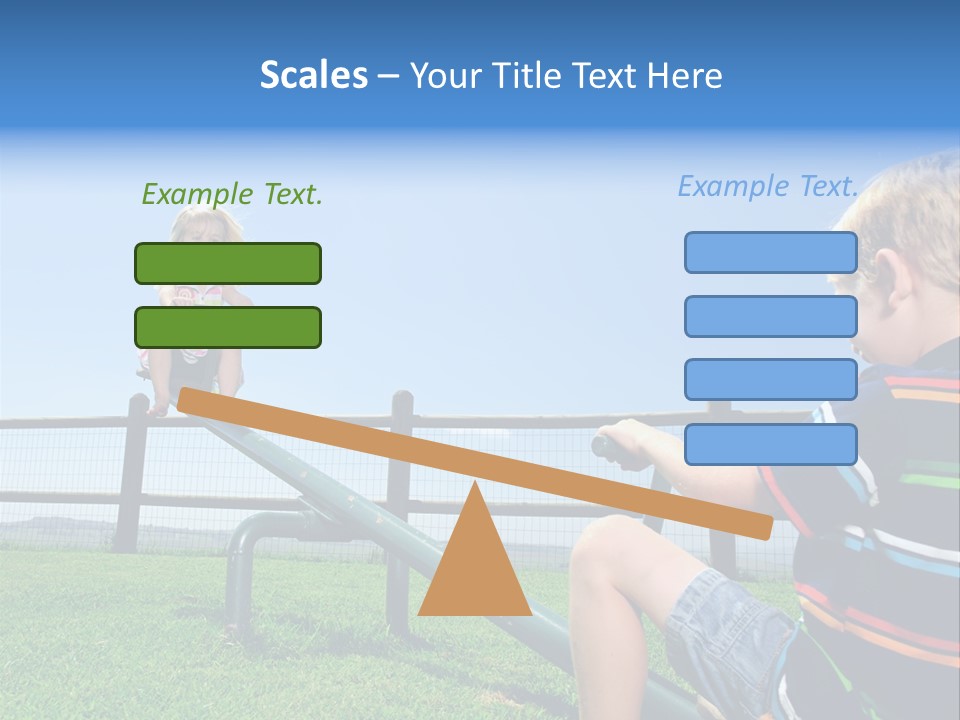 Enjoy Toddler Childhood PowerPoint Template