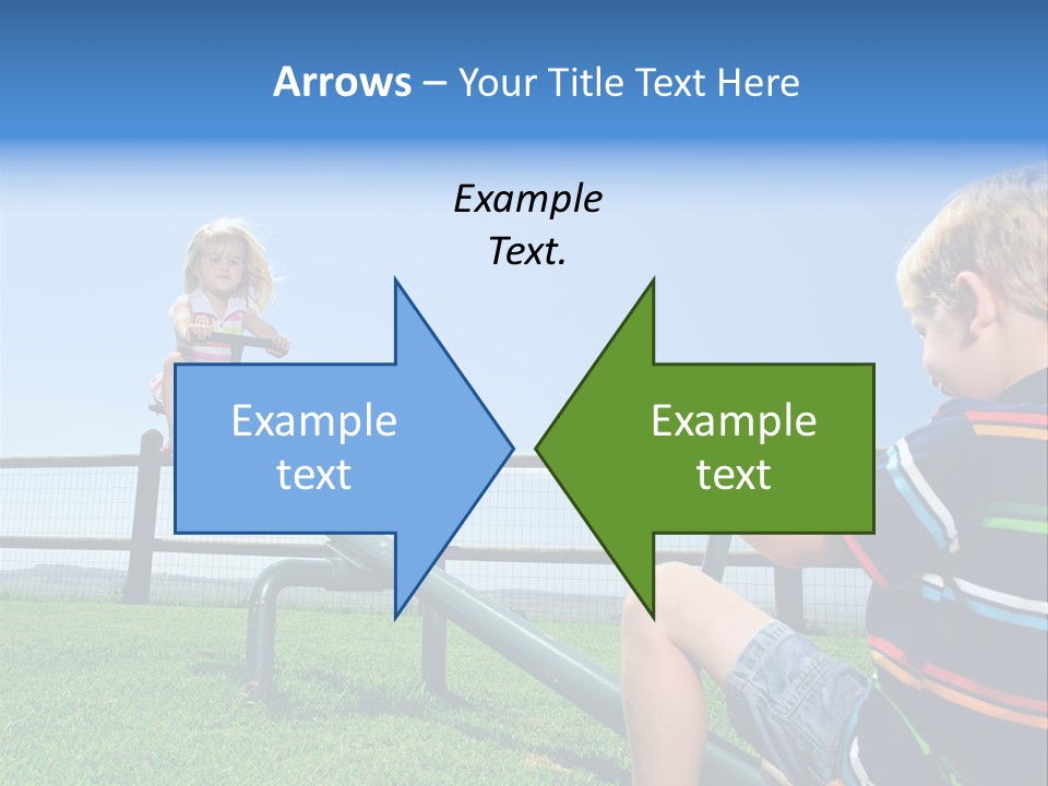 Enjoy Toddler Childhood PowerPoint Template