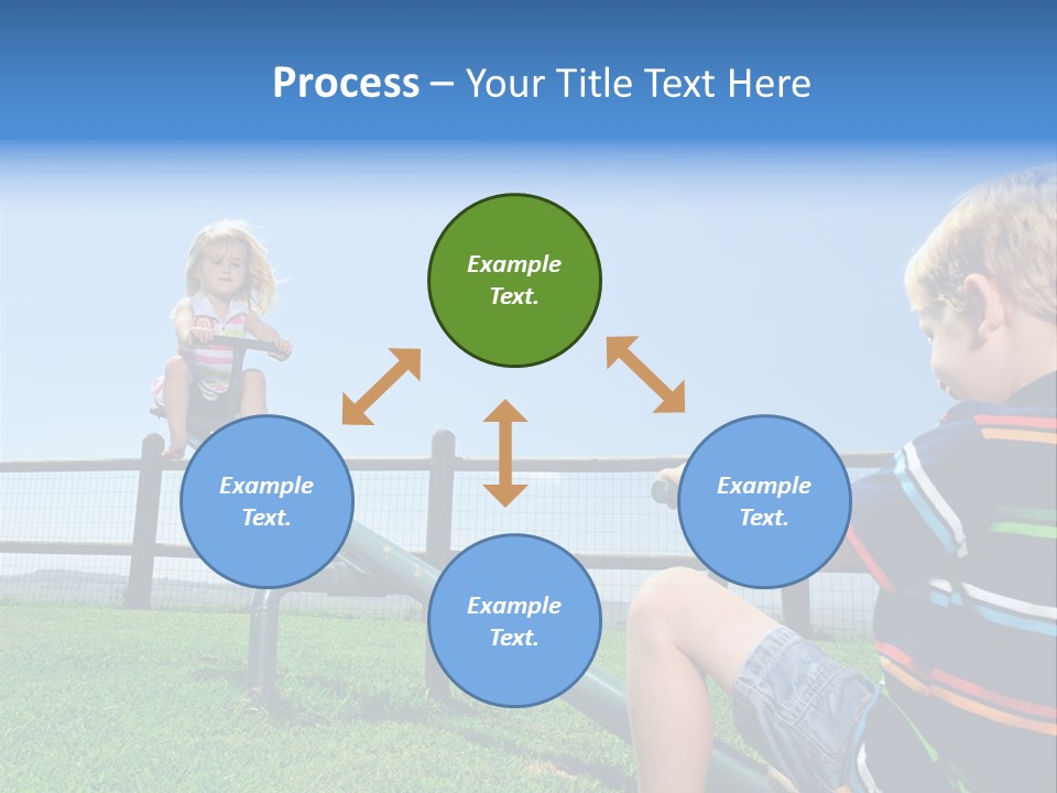 Enjoy Toddler Childhood PowerPoint Template