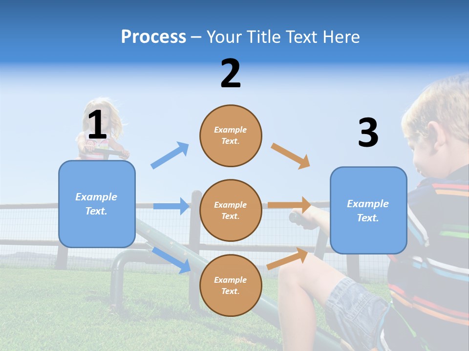 Enjoy Toddler Childhood PowerPoint Template