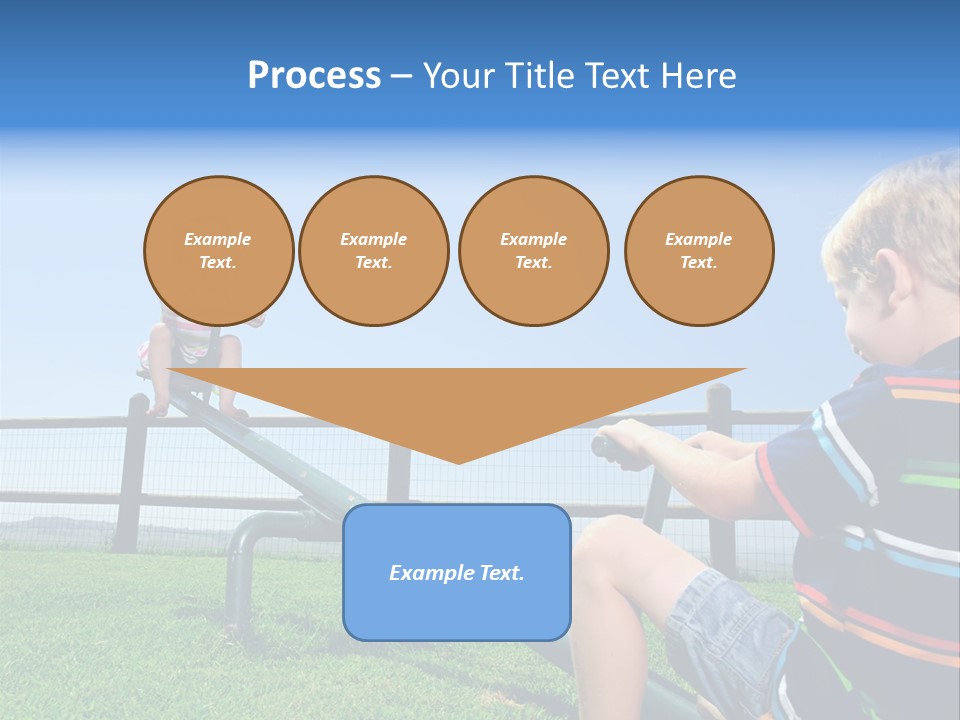 Enjoy Toddler Childhood PowerPoint Template