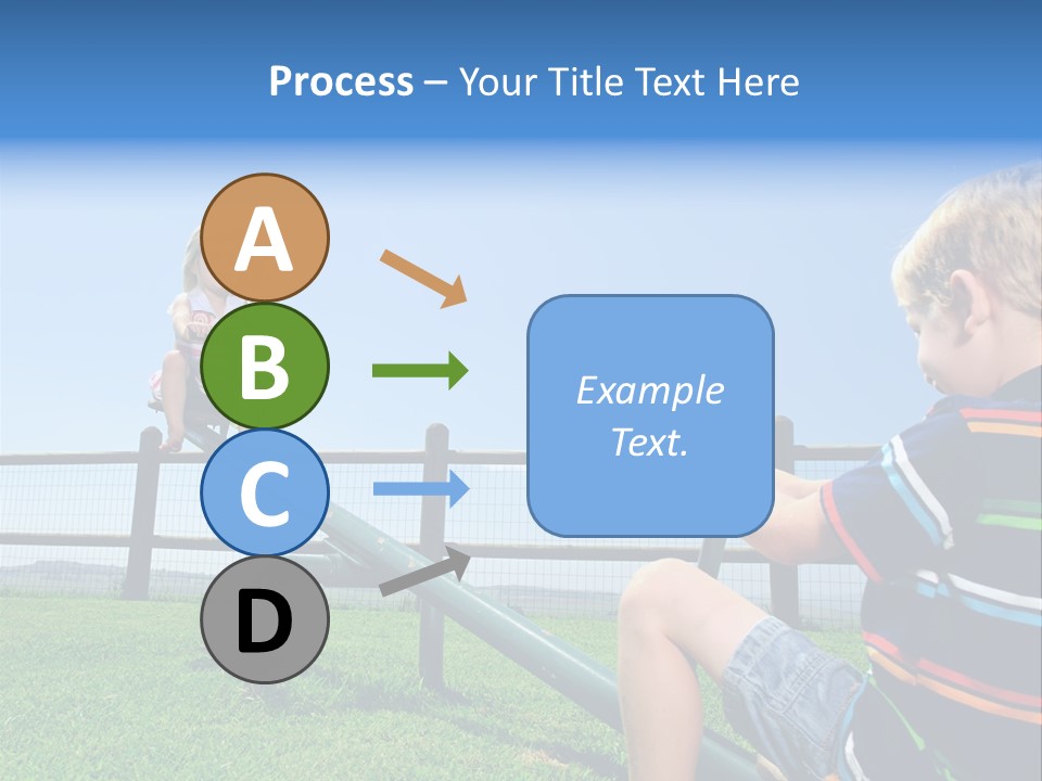 Enjoy Toddler Childhood PowerPoint Template
