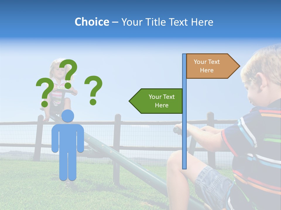 Enjoy Toddler Childhood PowerPoint Template