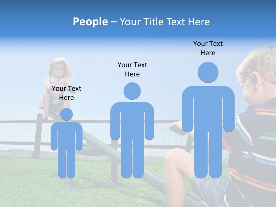 Enjoy Toddler Childhood PowerPoint Template