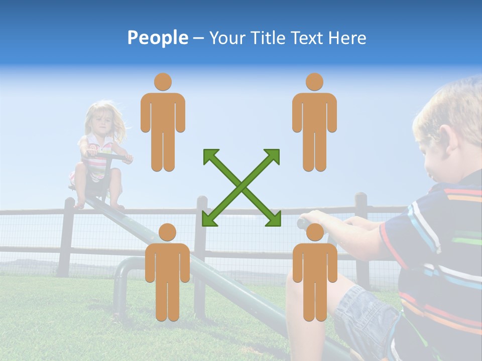 Enjoy Toddler Childhood PowerPoint Template