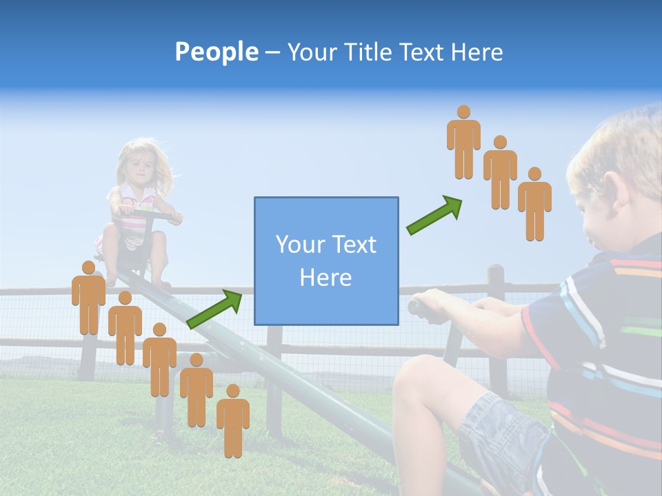 Enjoy Toddler Childhood PowerPoint Template