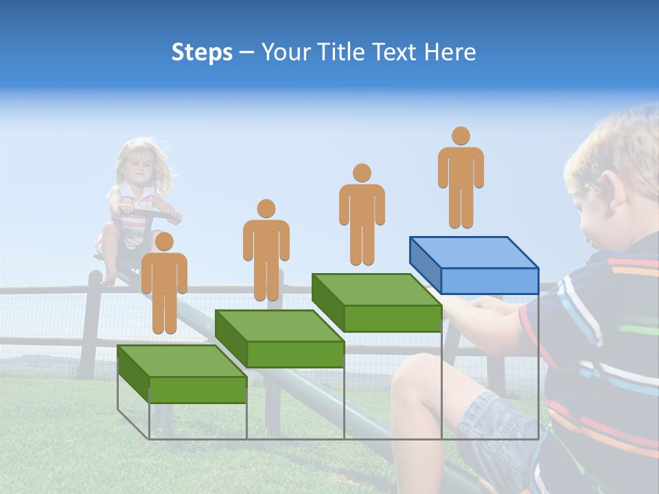 Enjoy Toddler Childhood PowerPoint Template