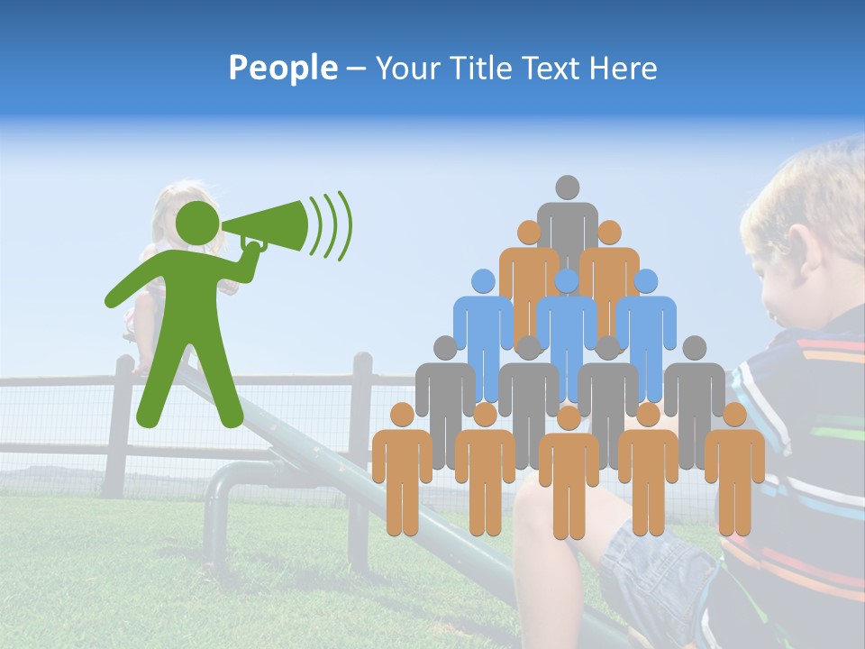 Enjoy Toddler Childhood PowerPoint Template