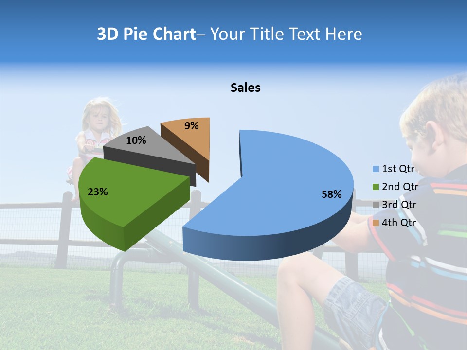 Enjoy Toddler Childhood PowerPoint Template