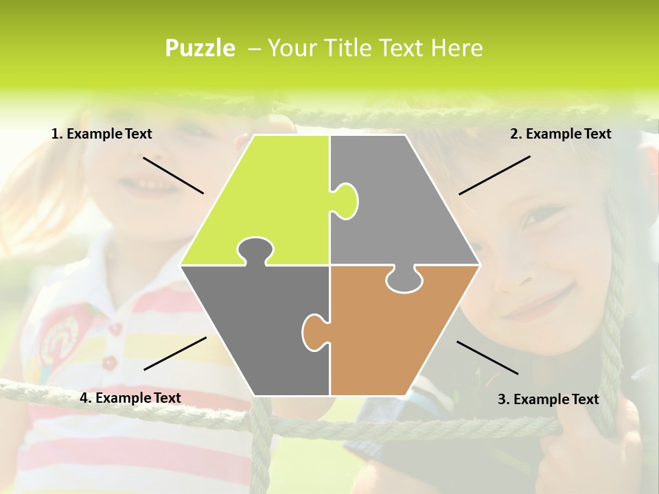 Male Activity Posing PowerPoint Template