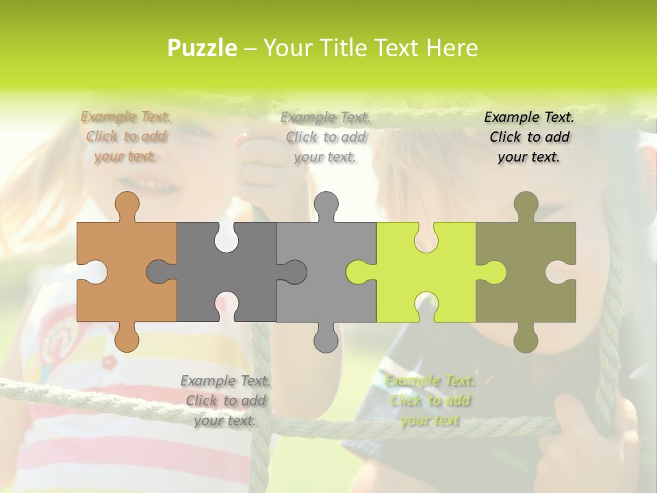 Male Activity Posing PowerPoint Template