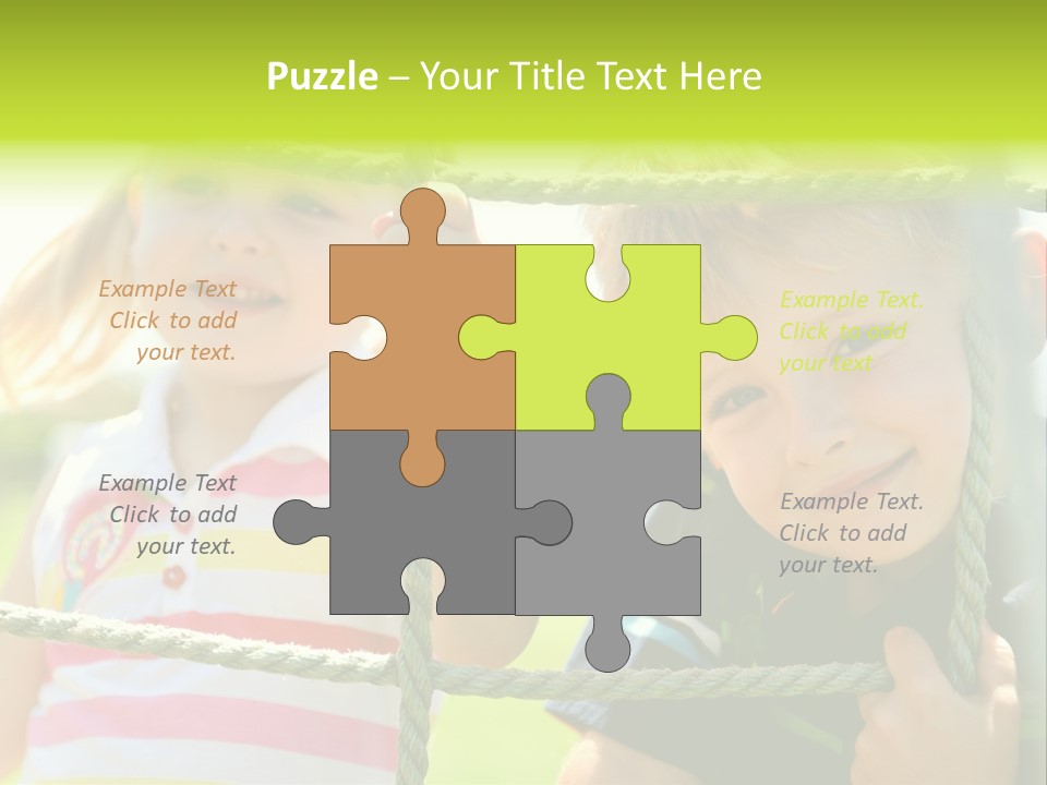 Male Activity Posing PowerPoint Template