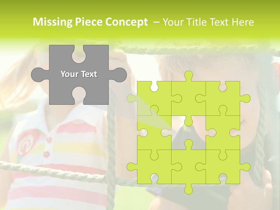 Male Activity Posing PowerPoint Template