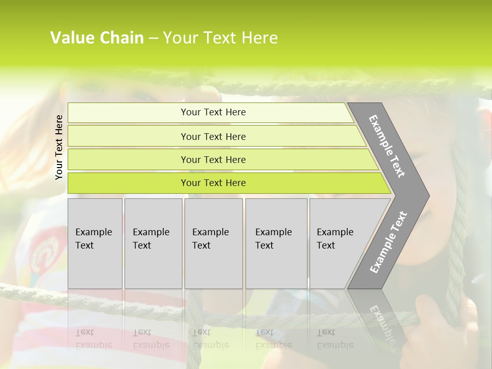 Male Activity Posing PowerPoint Template