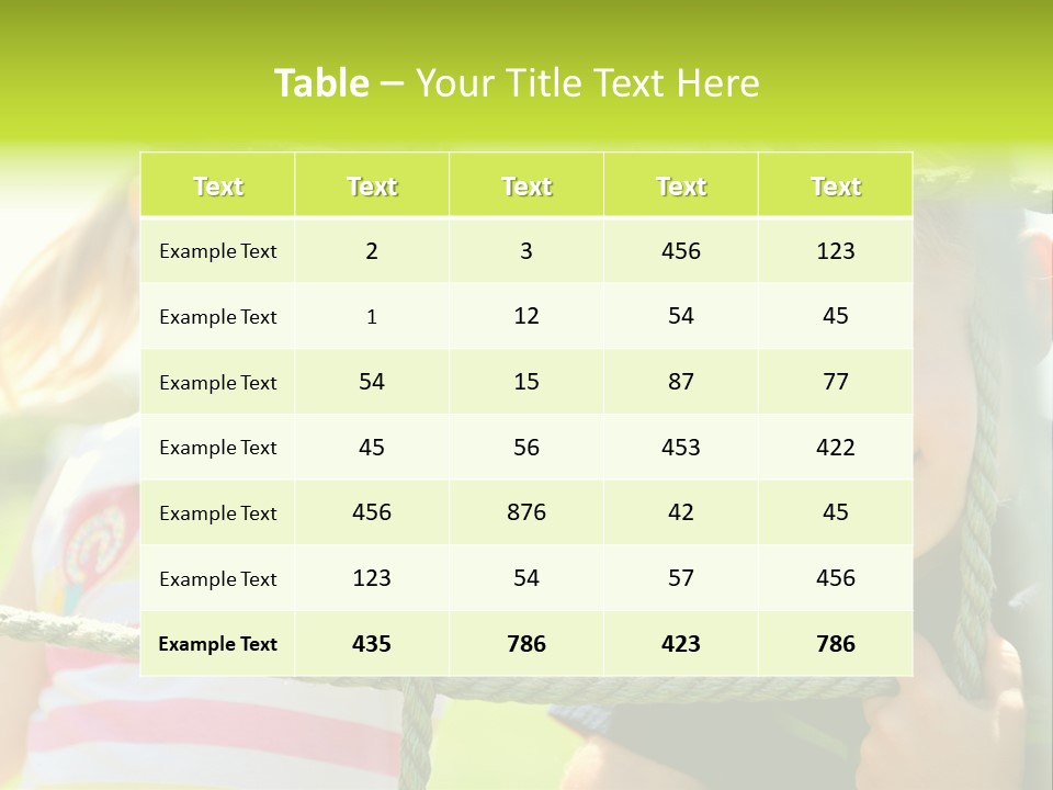 Male Activity Posing PowerPoint Template
