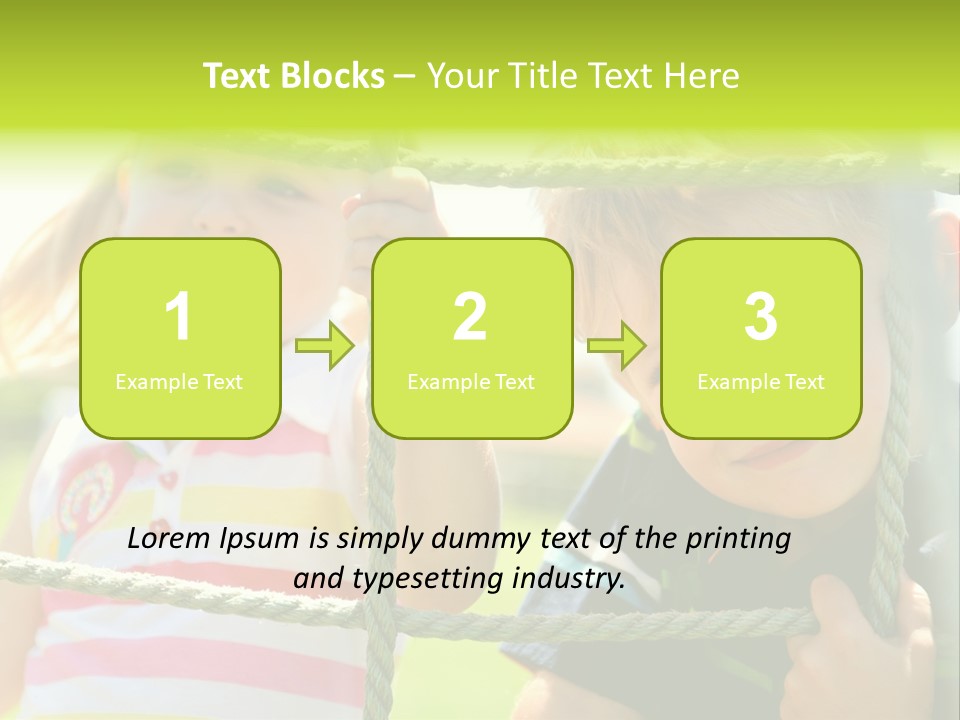 Male Activity Posing PowerPoint Template