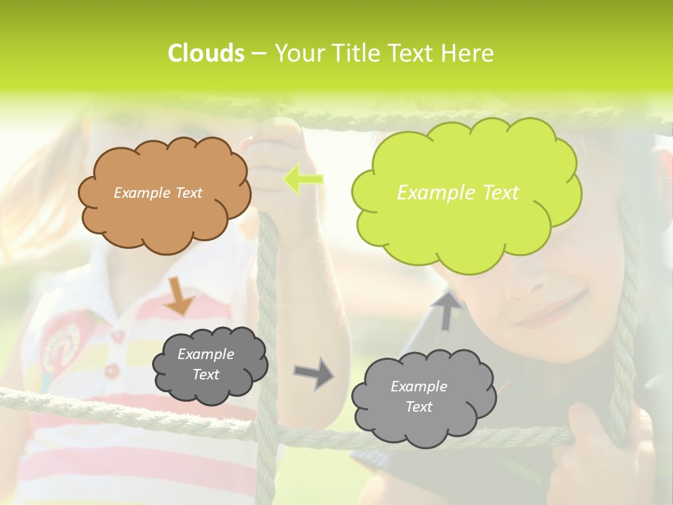 Male Activity Posing PowerPoint Template