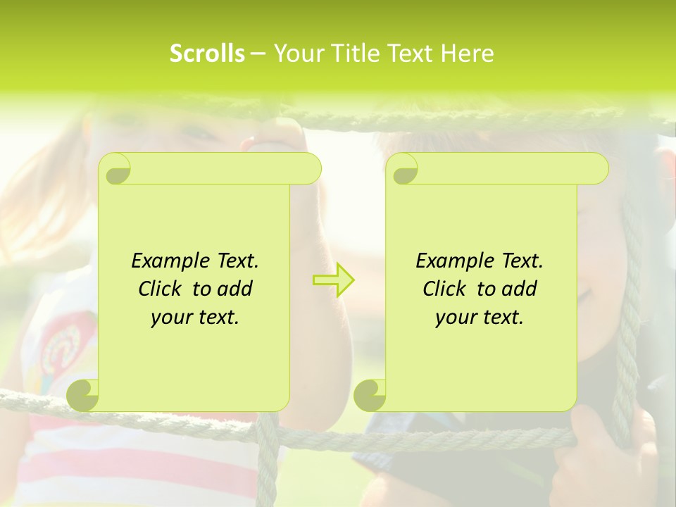 Male Activity Posing PowerPoint Template