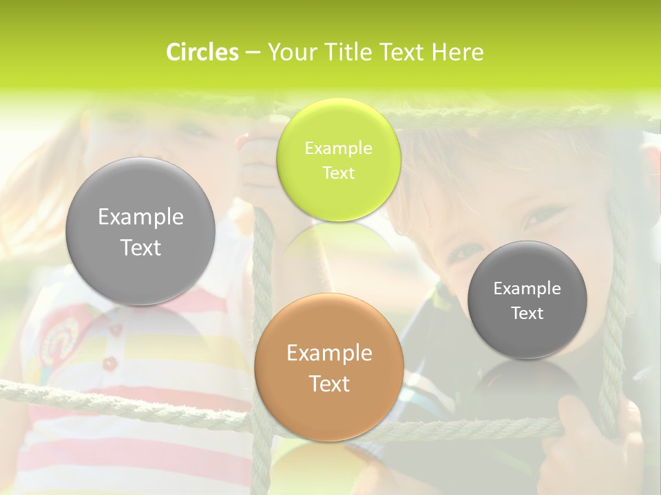 Male Activity Posing PowerPoint Template