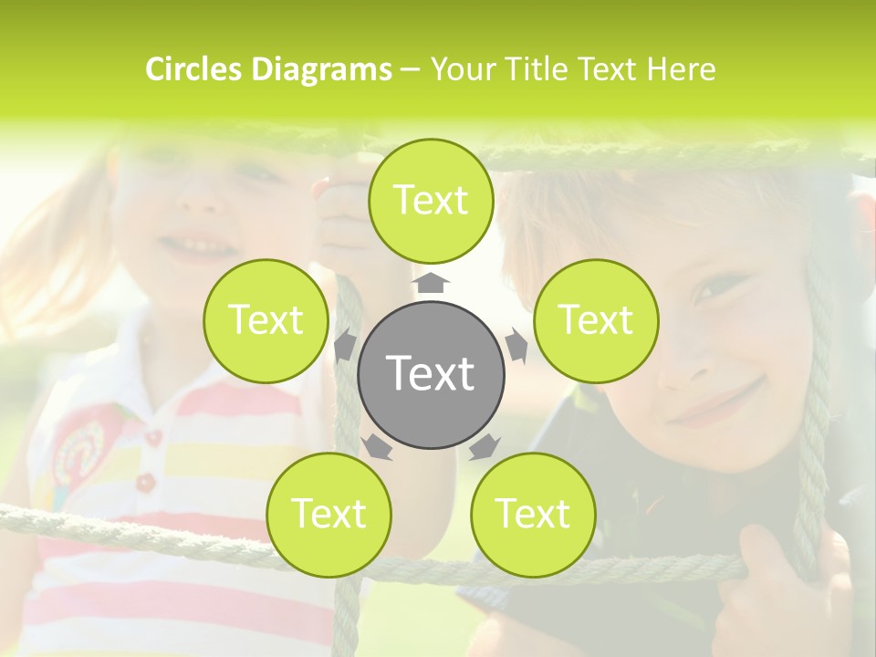 Male Activity Posing PowerPoint Template