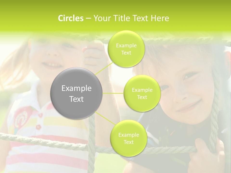 Male Activity Posing PowerPoint Template