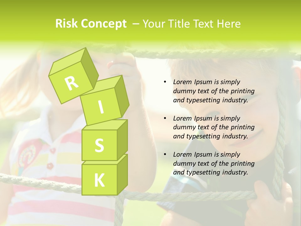 Male Activity Posing PowerPoint Template