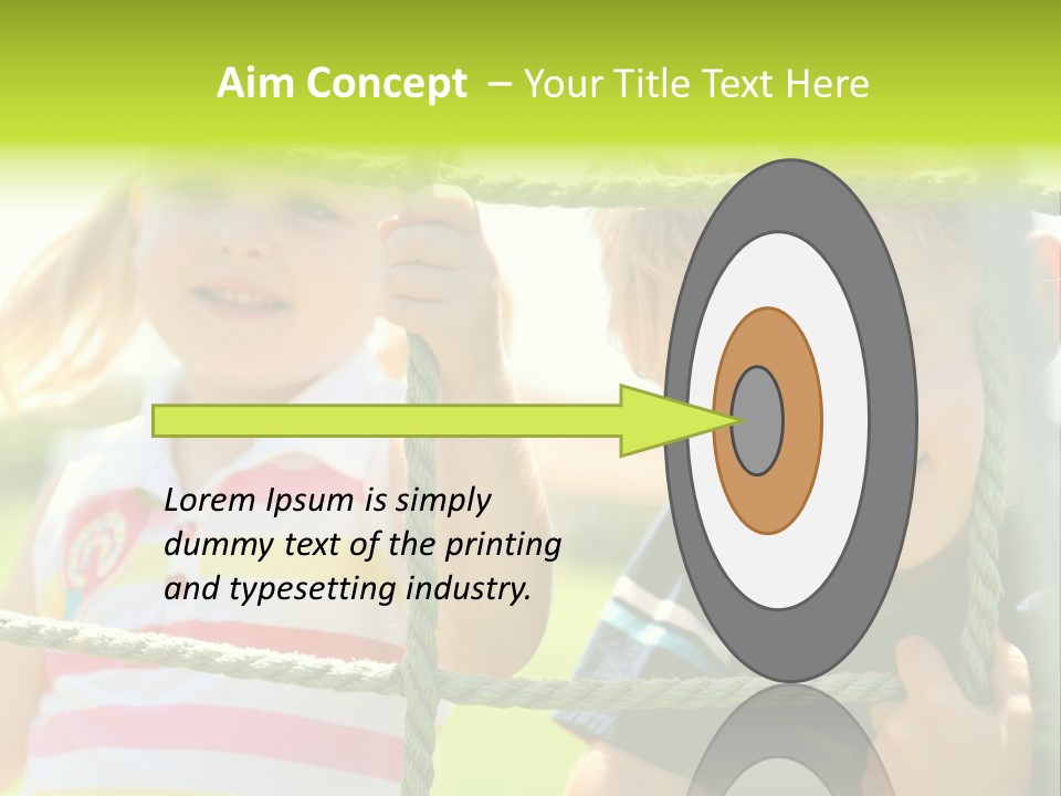 Male Activity Posing PowerPoint Template