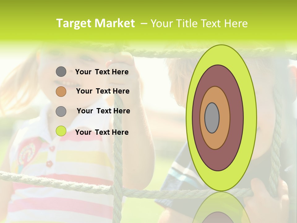 Male Activity Posing PowerPoint Template