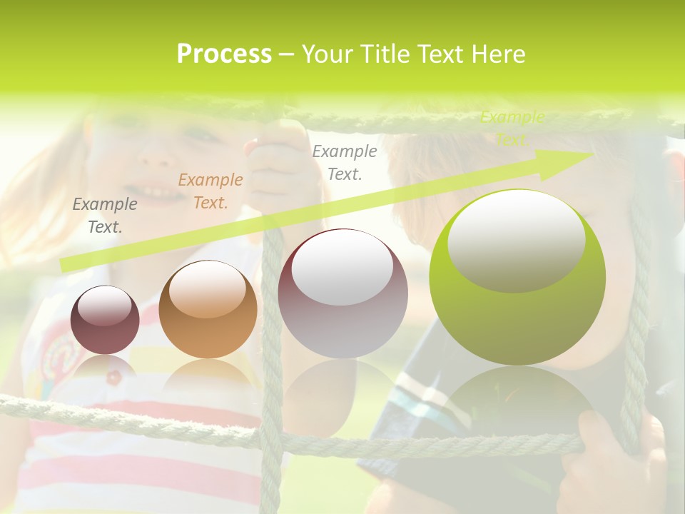 Male Activity Posing PowerPoint Template