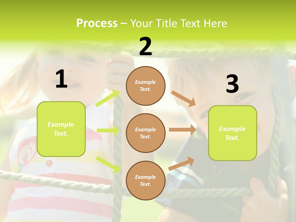 Male Activity Posing PowerPoint Template