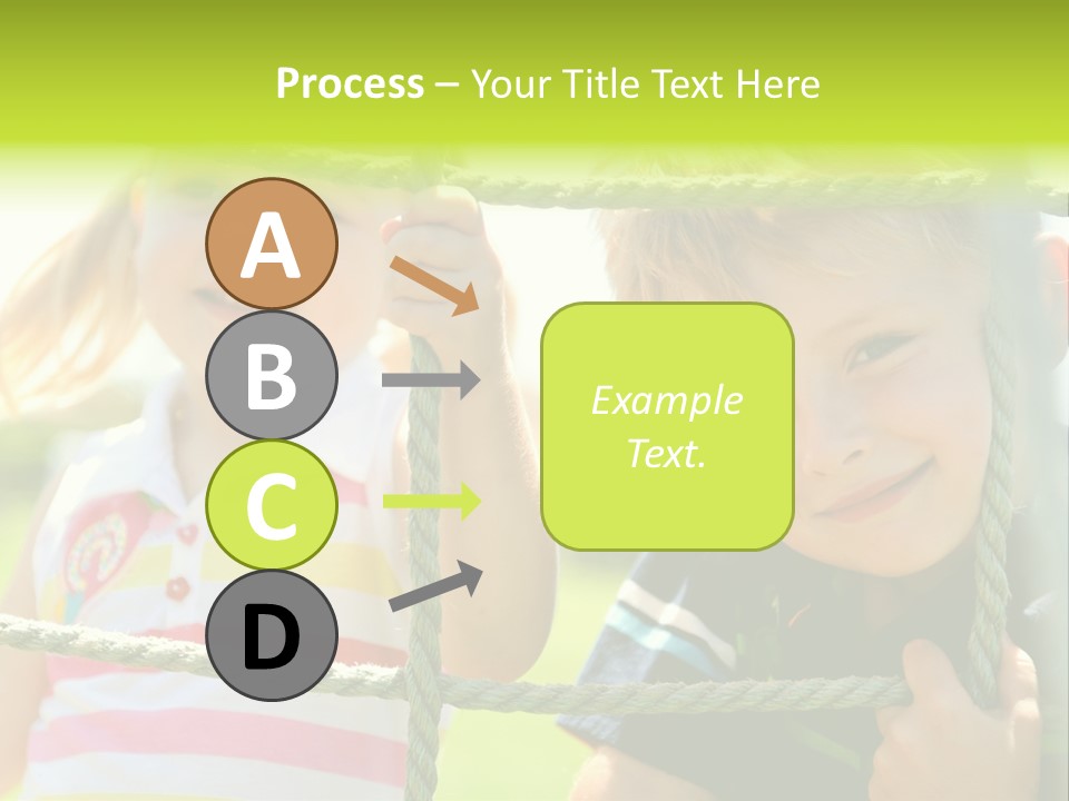 Male Activity Posing PowerPoint Template