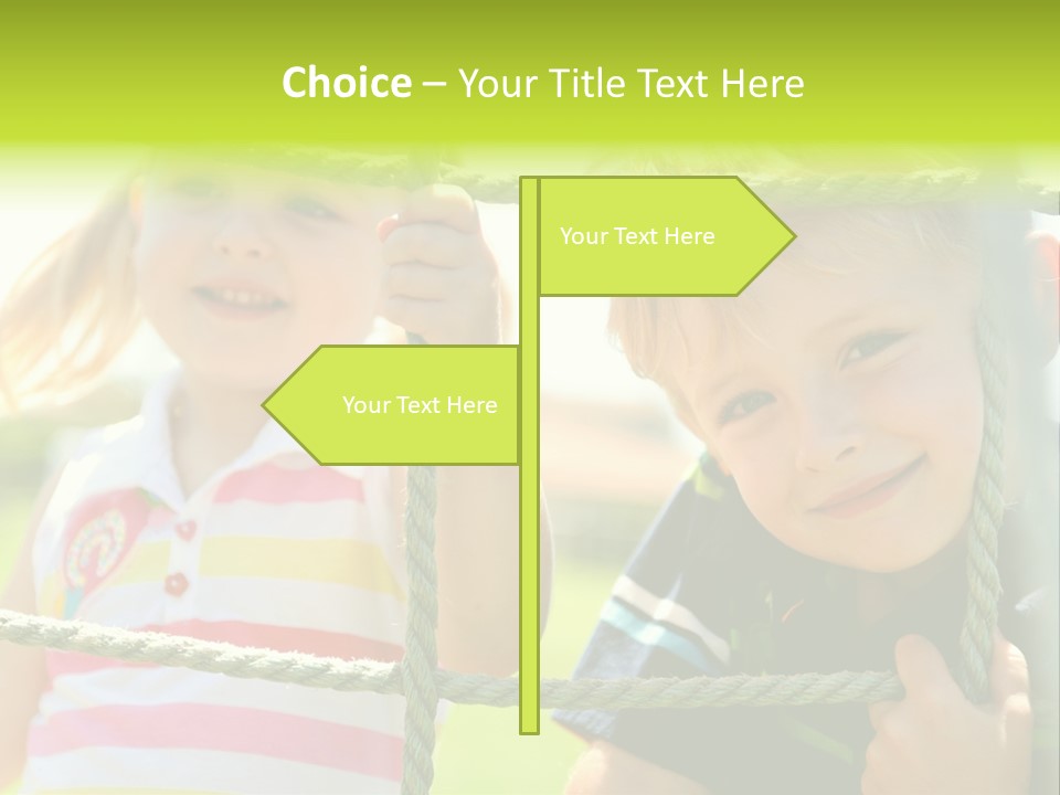 Male Activity Posing PowerPoint Template