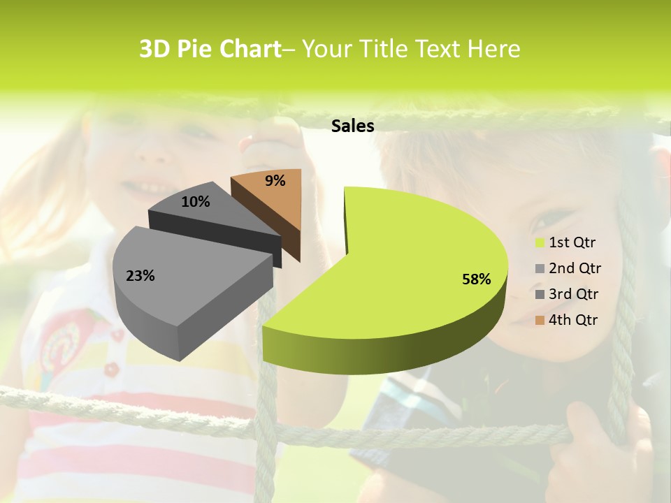 Male Activity Posing PowerPoint Template