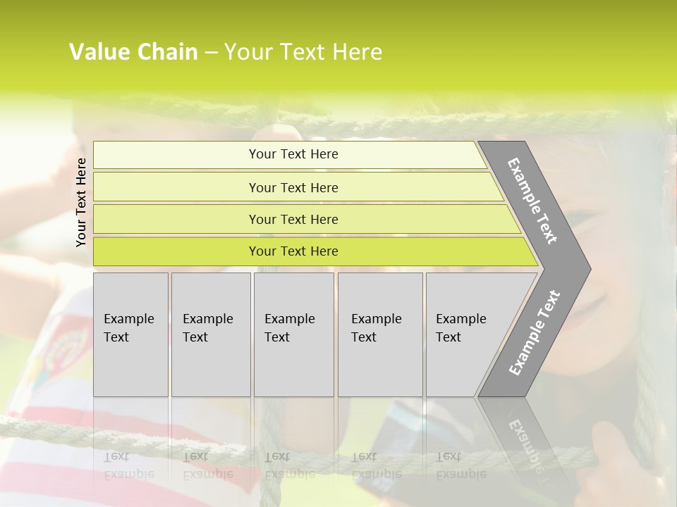 Love Childhood Toddler PowerPoint Template