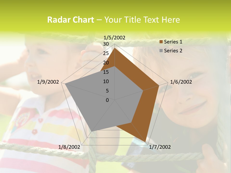 Love Childhood Toddler PowerPoint Template