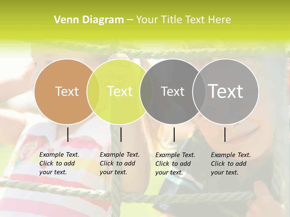 Love Childhood Toddler PowerPoint Template