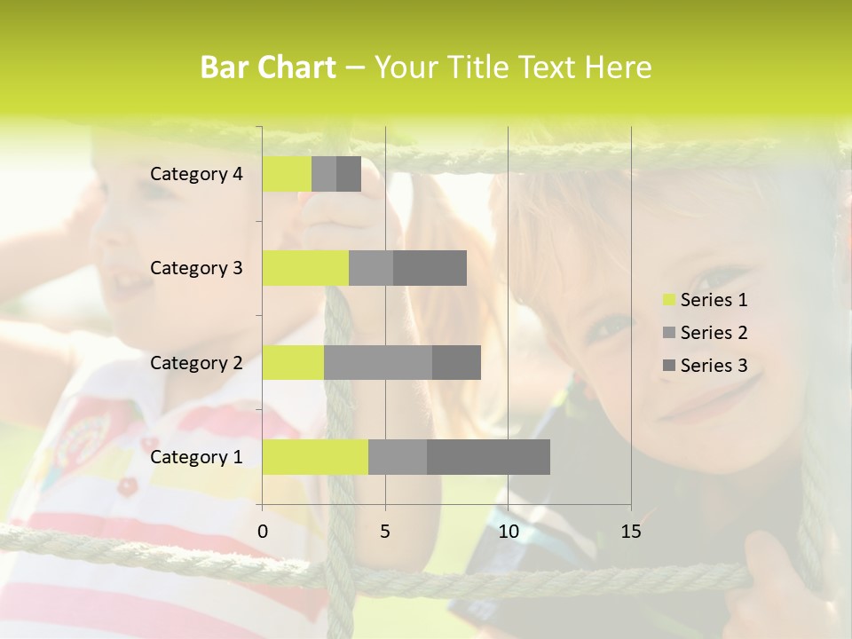 Love Childhood Toddler PowerPoint Template