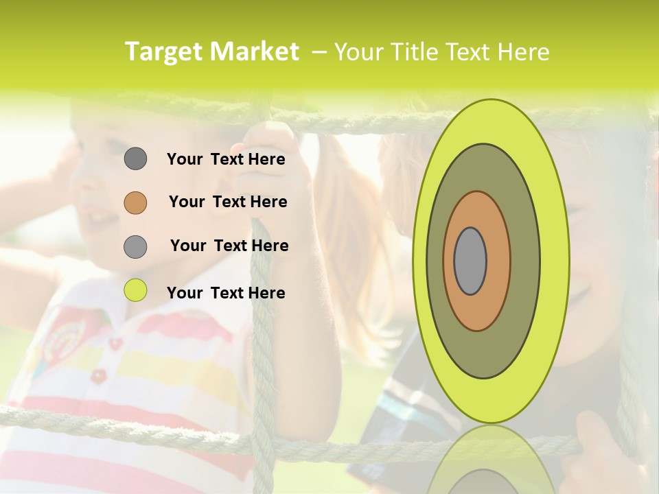 Love Childhood Toddler PowerPoint Template