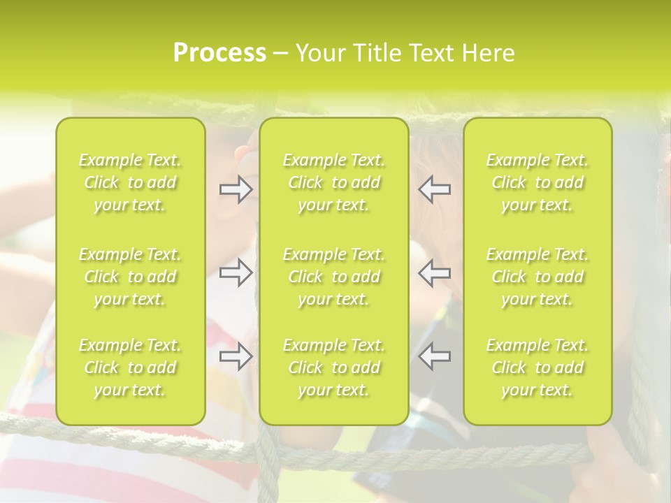 Love Childhood Toddler PowerPoint Template