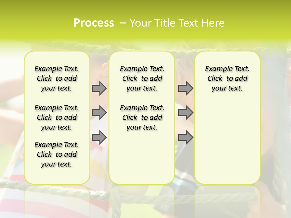 Love Childhood Toddler PowerPoint Template