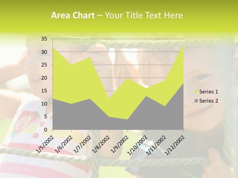 Love Childhood Toddler PowerPoint Template