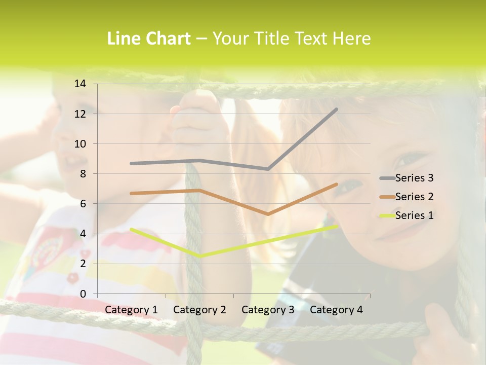 Love Childhood Toddler PowerPoint Template