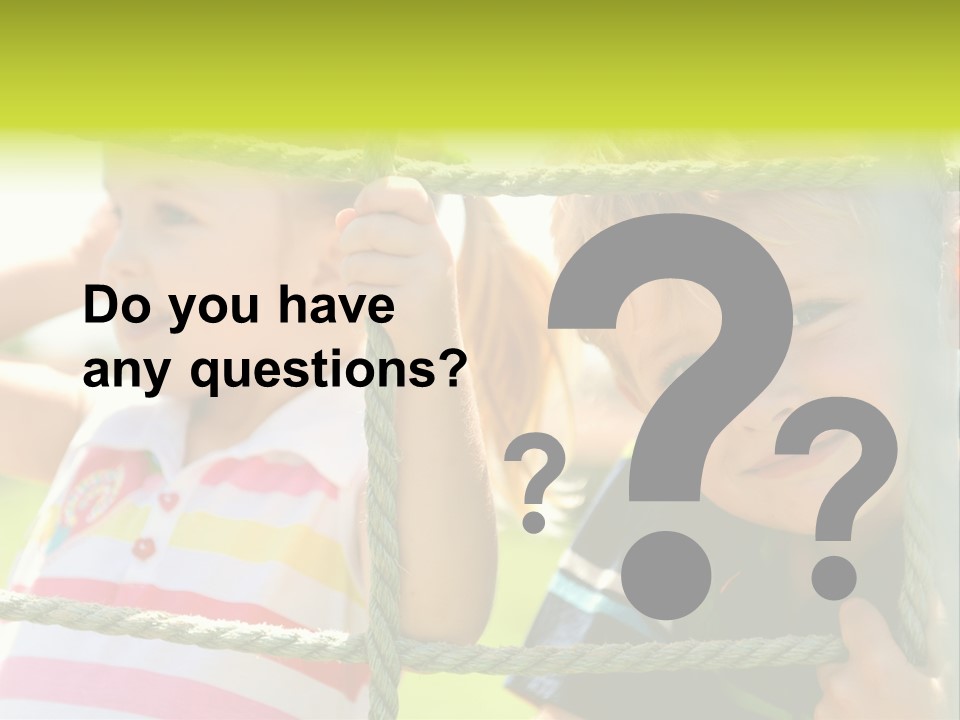 Love Childhood Toddler PowerPoint Template