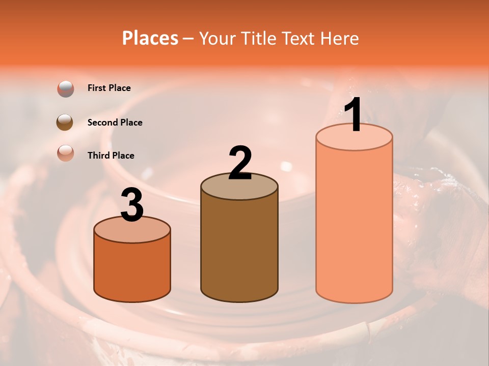 Horizontal Ceramic Retail PowerPoint Template