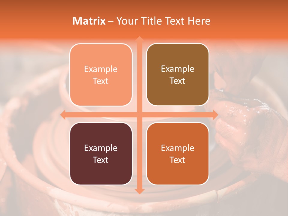 Horizontal Ceramic Retail PowerPoint Template