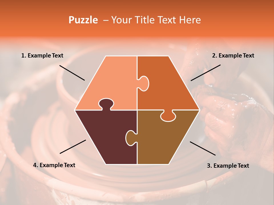 Horizontal Ceramic Retail PowerPoint Template