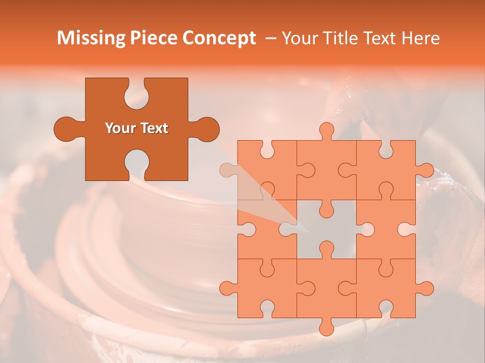 Horizontal Ceramic Retail PowerPoint Template