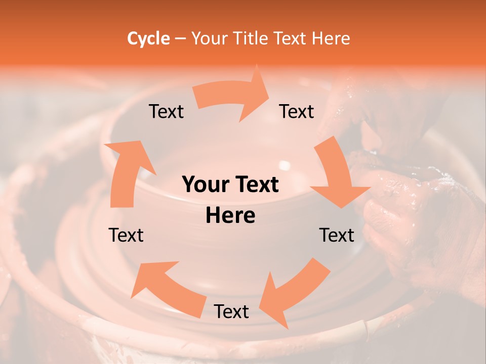 Horizontal Ceramic Retail PowerPoint Template