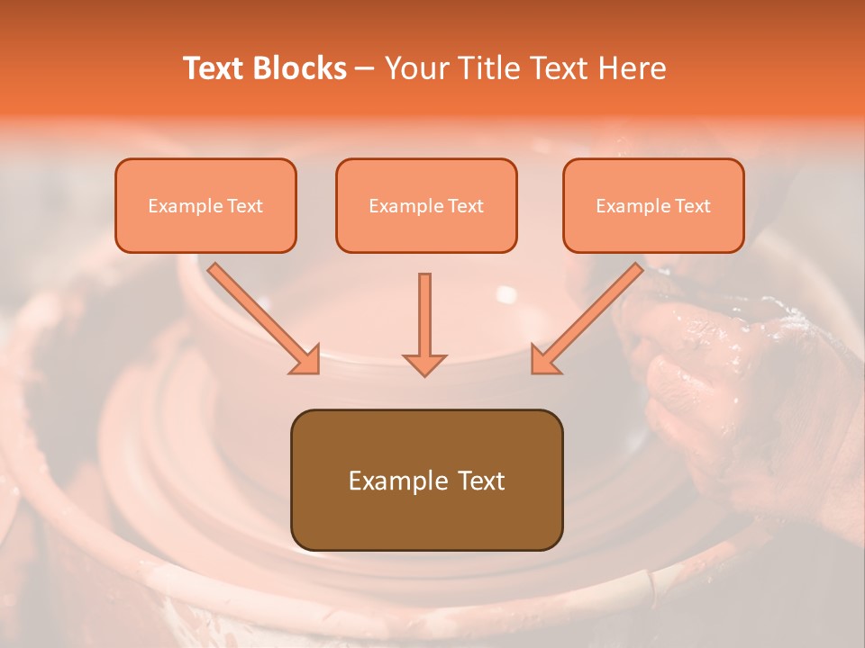 Horizontal Ceramic Retail PowerPoint Template