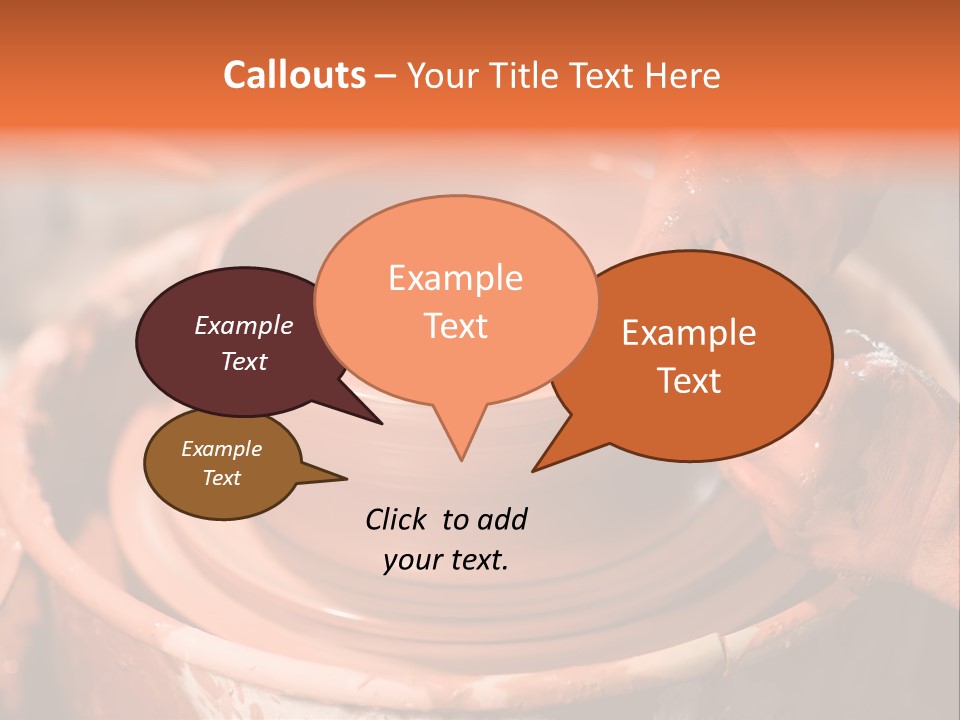 Horizontal Ceramic Retail PowerPoint Template